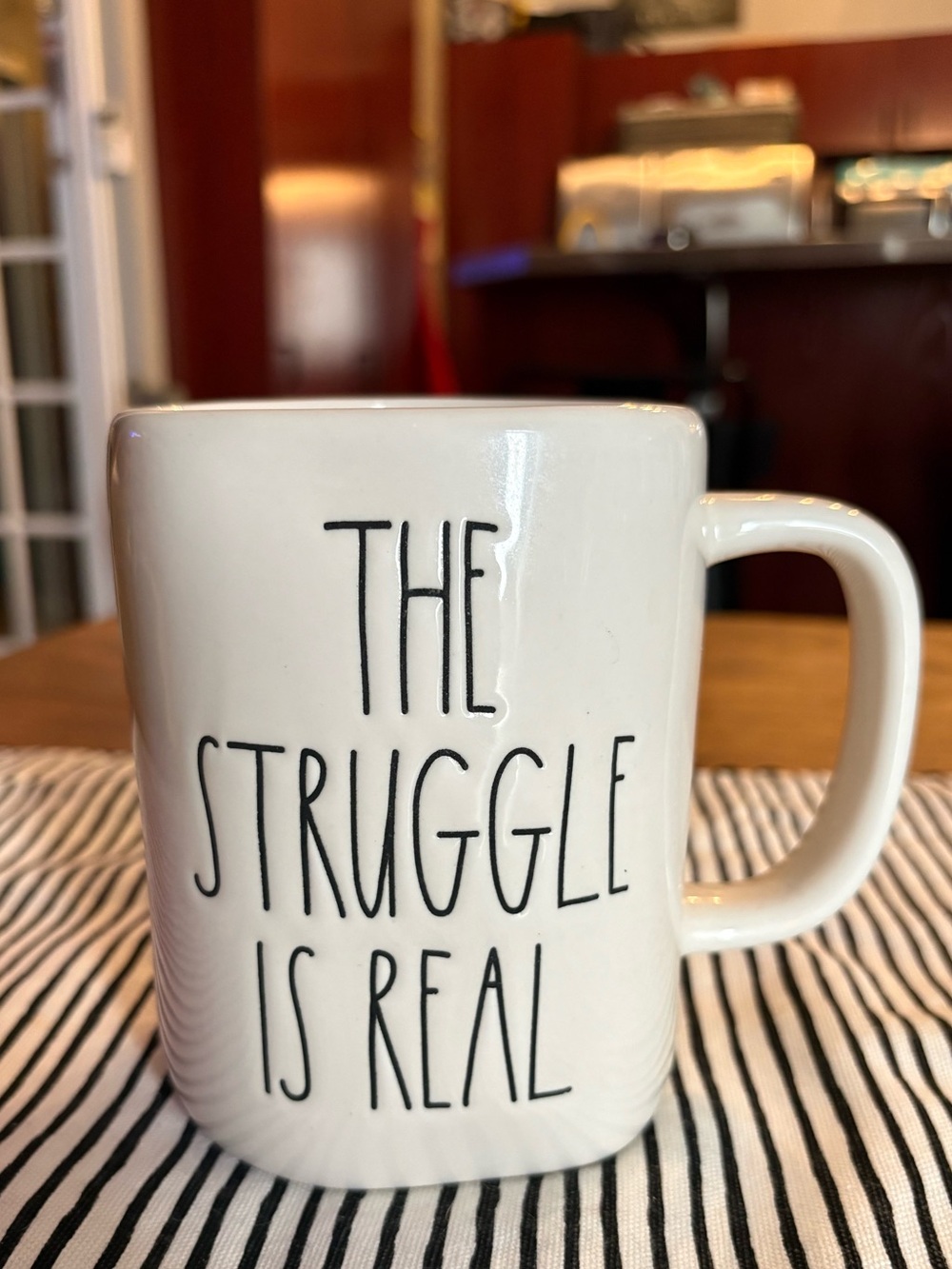 Mugs BOGO 50% // RAE DUNN “The Struggle Is Real” Mug
